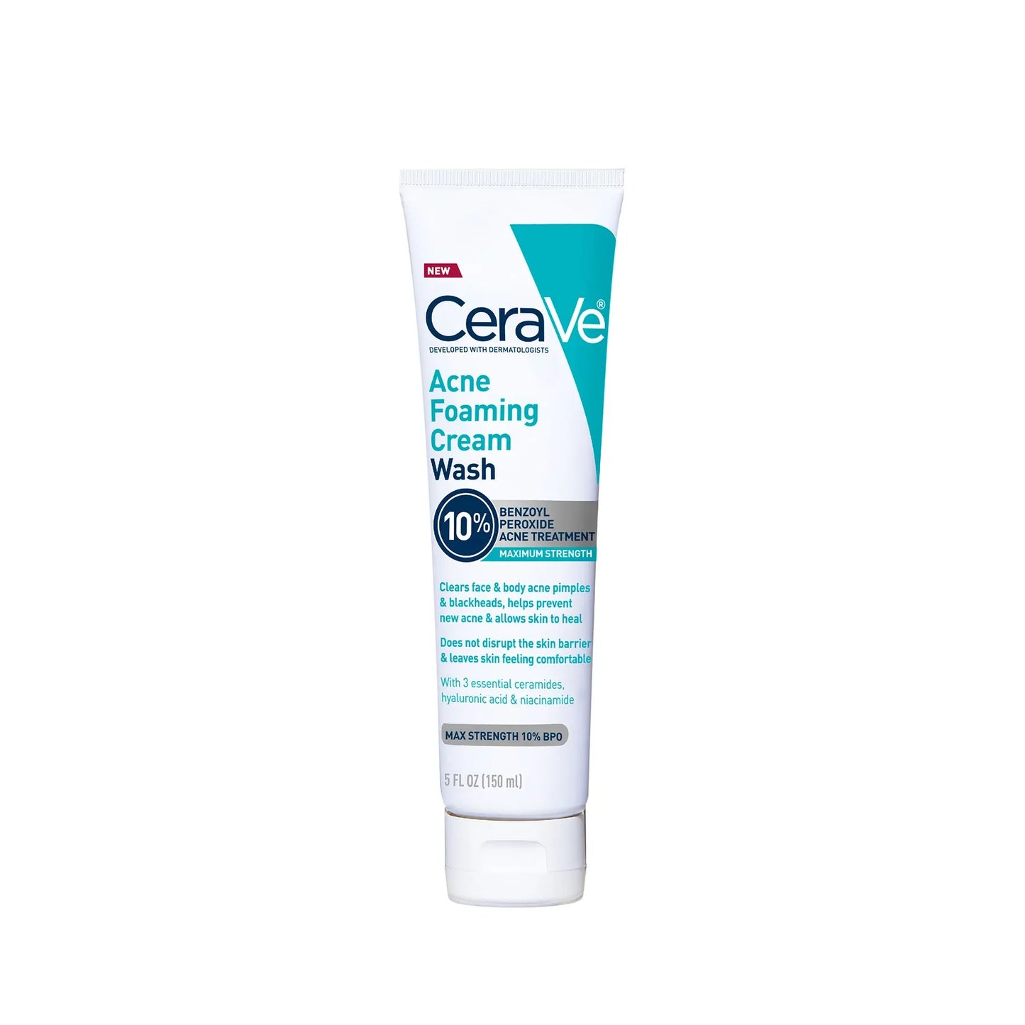 CeraVe Crema Limpiadora Espumosa para el Acné - 5 oz