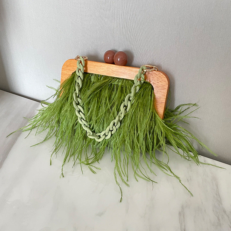 Sac à bandoulière en chaîne acrylique - Élégant et polyvalent
