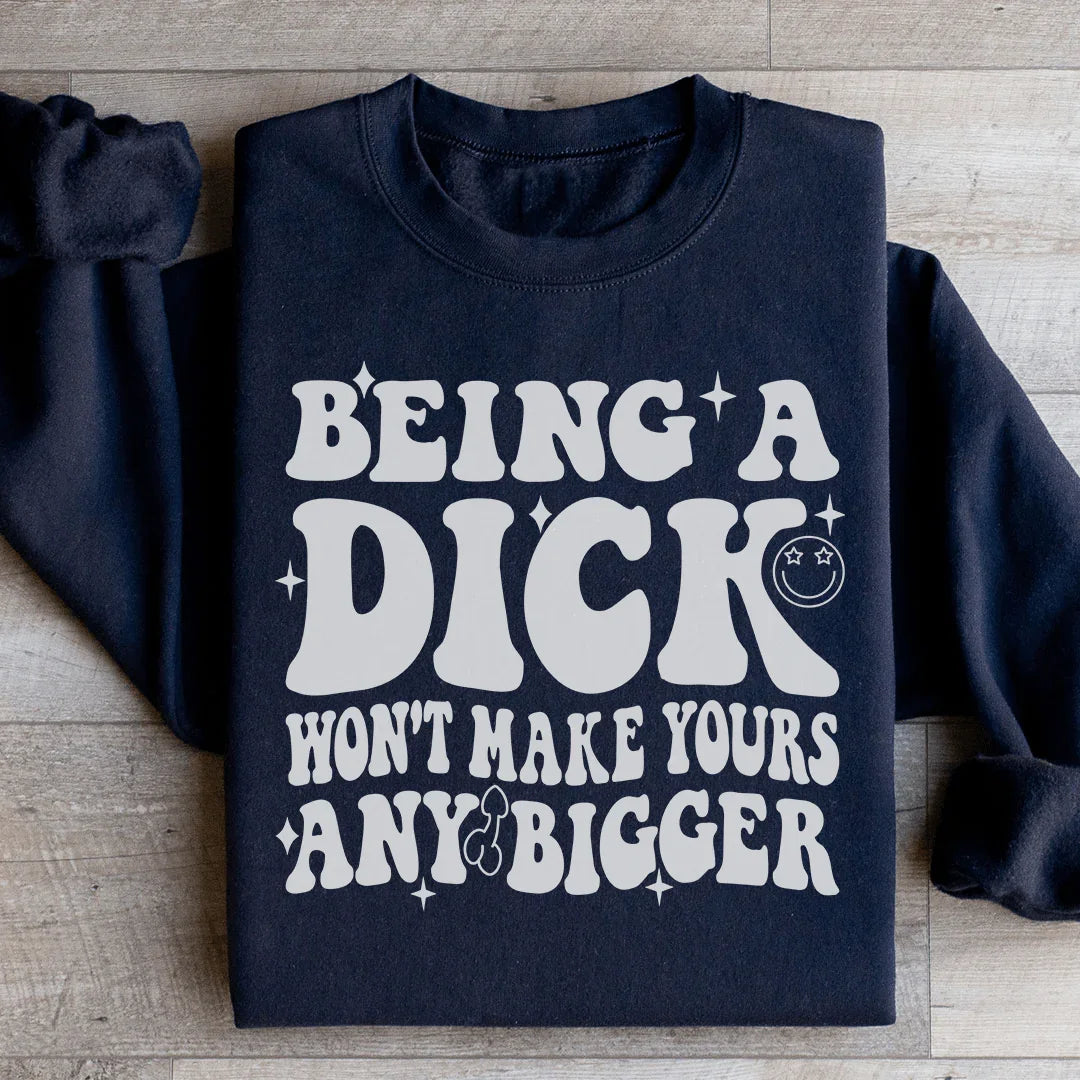 Witty Statement Sweatshirt for Everyday Comfort