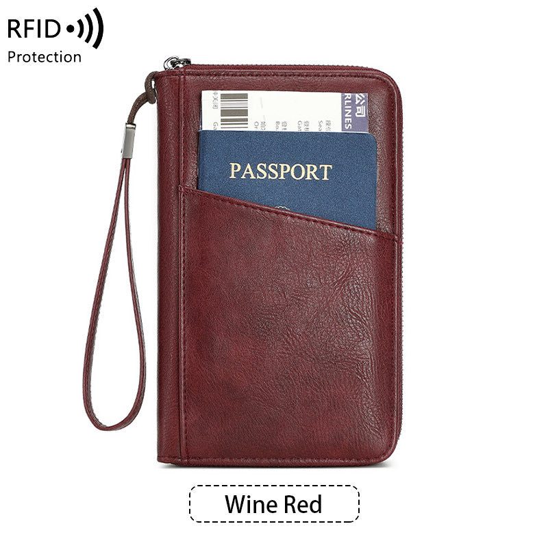 Portefeuille de passeport polyvalent pour un voyage élégant