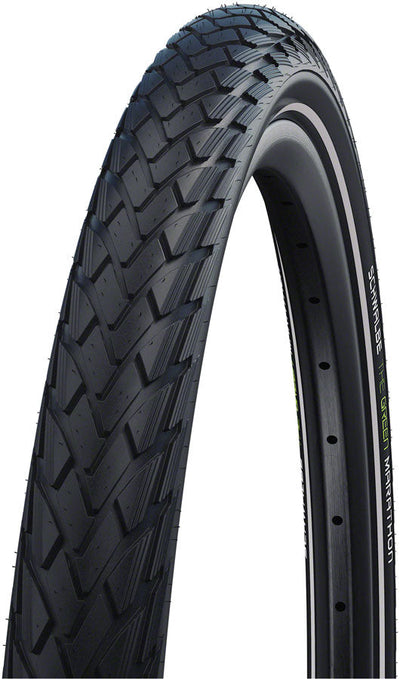 Schwalbe Green Marathon Tire - 16 x 1.35 Clincher Wire Black/Reflective