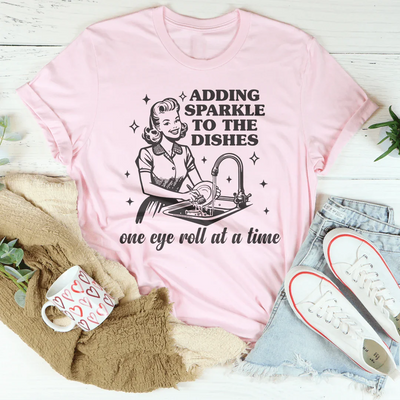T-shirt Ajouter de l'Éclat aux Vaisselles