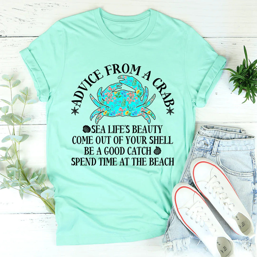 Advice From A Crab Tee