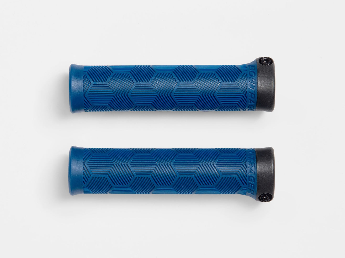 Bontrager XR Trail Comp Grips - Plástico Reciclado, Azul Mulsanne