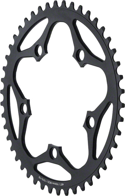MSW 42T Black Chainring - 110mm BCD Outer