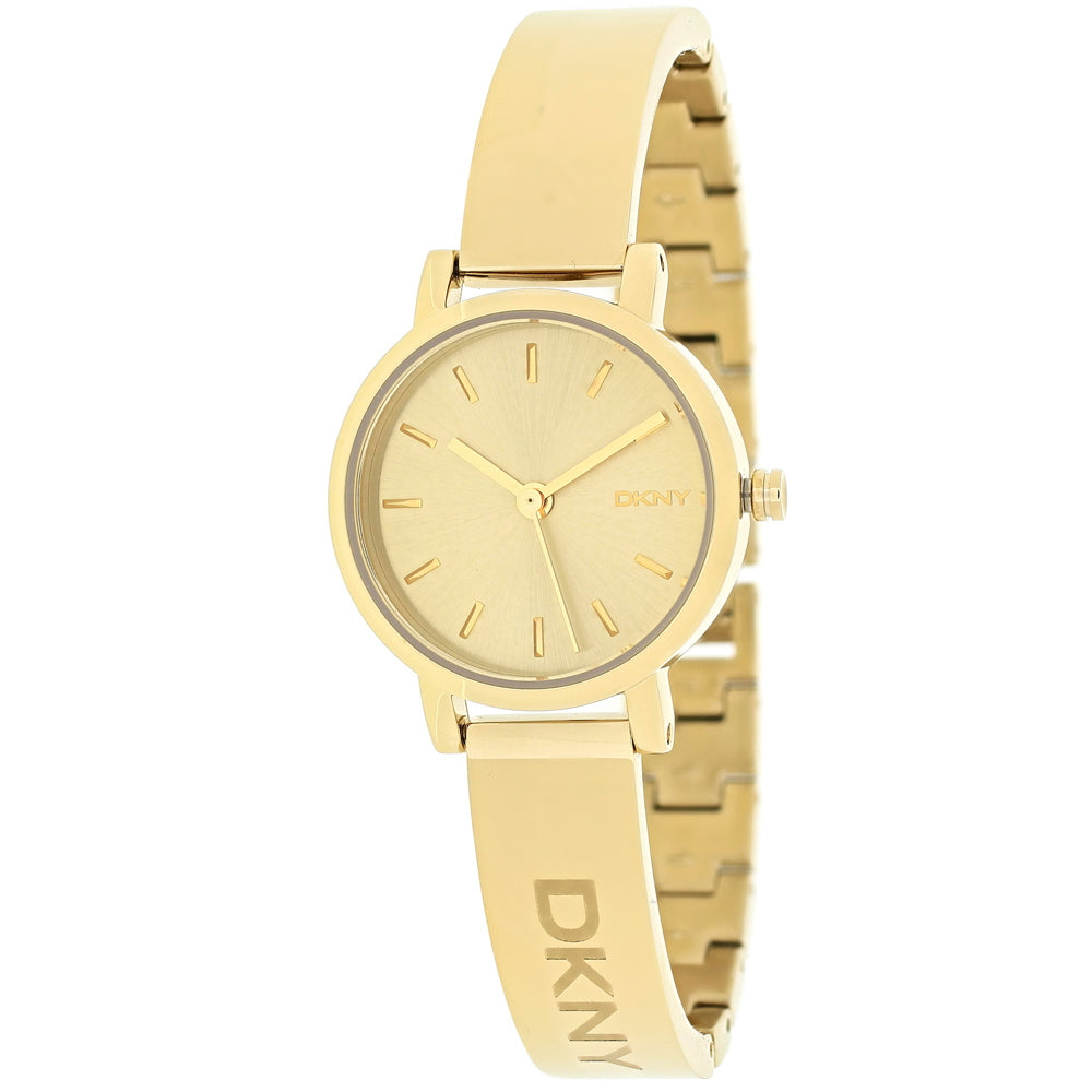 DKNY Women's Soho Watch - Elegant Gold Tone Design