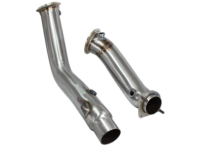 aFe Power Race Series Twisted Steel Downpipe for BMW M2/M3/M4