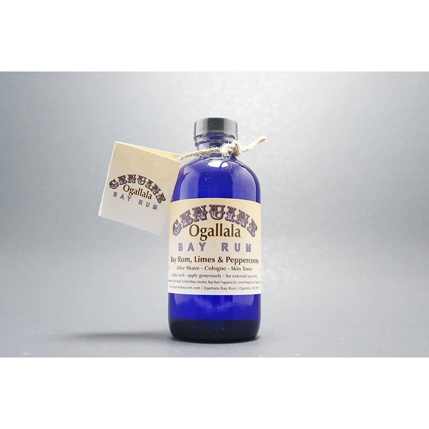 Aftershave Ogallala Bay Rum, Limones y Pimienta 8 Oz