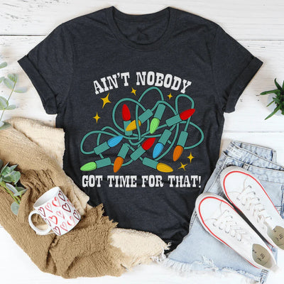 Nadie tiene tiempo para esa camiseta