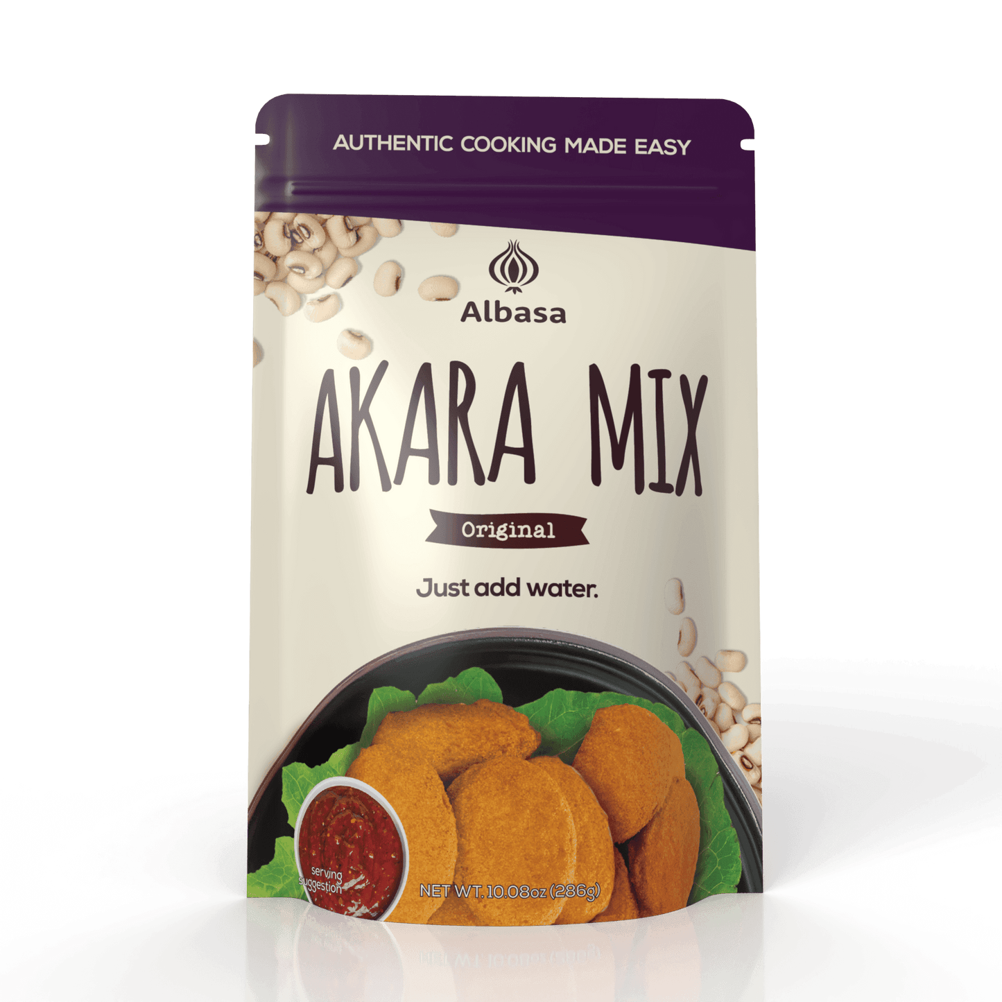 Albasa Akara Mix – Authentic West African Bean Fritter Blend - Korvel