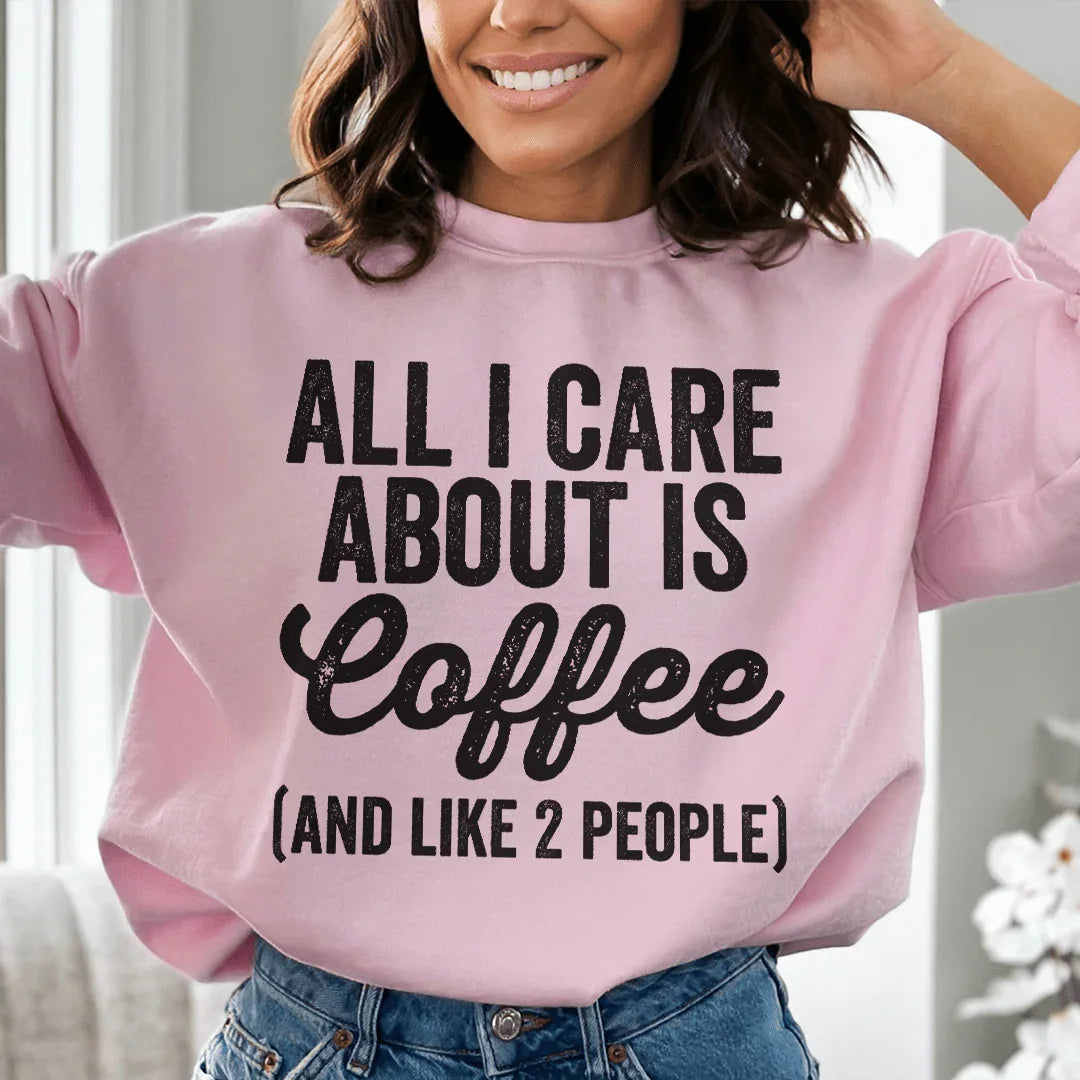 Tout ce que je veux, c'est un sweat-shirt au café