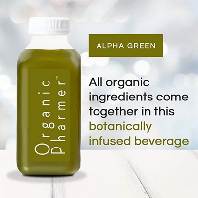 Alpha Green: Energizing Herbal Infusion Drink