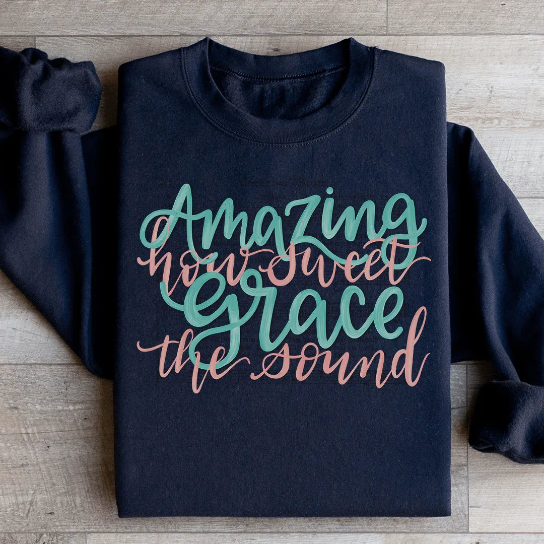 Sweatshirt Chanson Amazing Grace