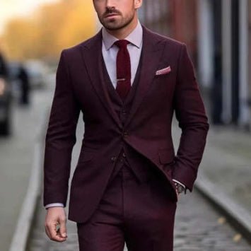 Traje de lujo ligero para hombre de corte slim