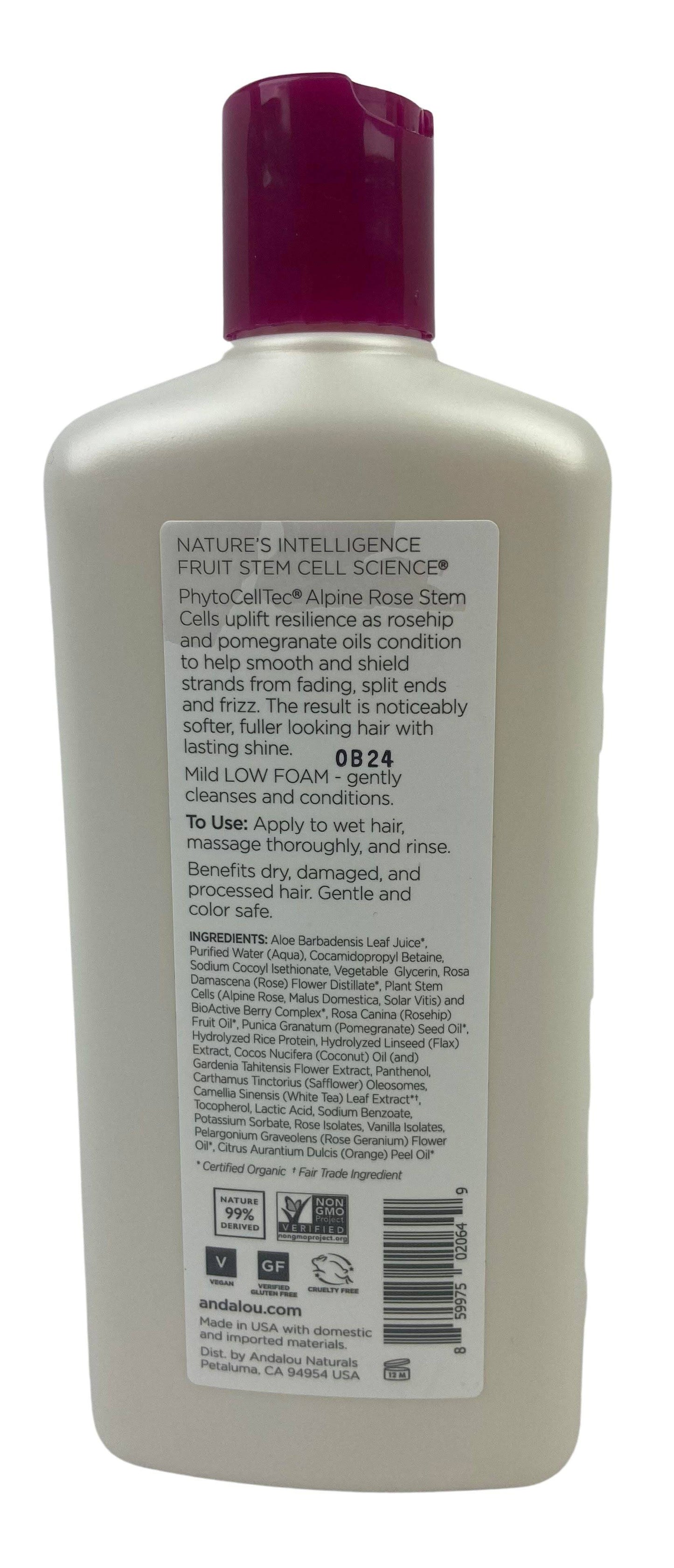 Champú 1000 Roses Complex Color Care de Andalou Naturals