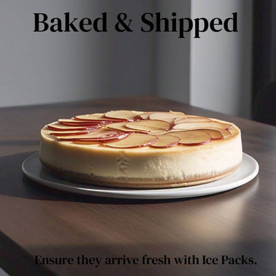 Andy Anand Sugar Free Gluten Free Apple Cheesecake 9"