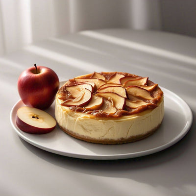 Andy Anand Gluten Free Apple Cheesecake 9" - Freshly Baked Delight