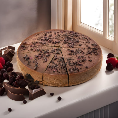 Andy Anand Sugar Free Dark Chocolate Chip Cheesecake, 9"