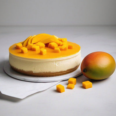 Andy Anand Mango Cheesecake 9" - Traditional Recipe Delight