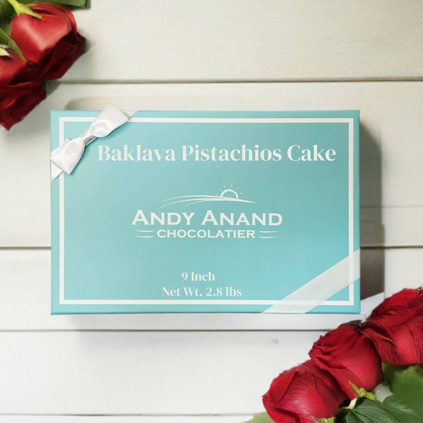 Pastel de Pistachos Baklava Andy Anand - Delicia Gourmet de 9 pulgadas