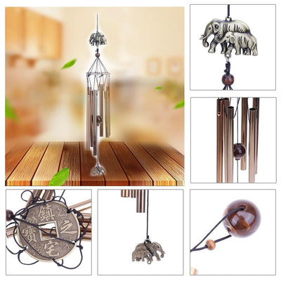 Antique Wind Chimes - Deep Tuned Chapel Bells for Home Décor