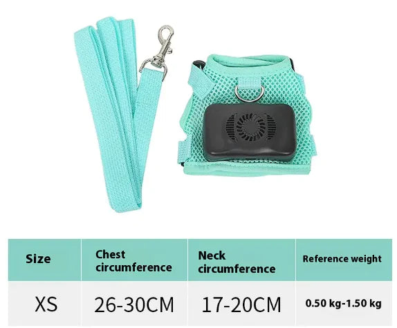 Cooling Dog Vest Harness with Adjustable Chest Strap