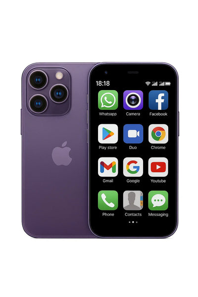 MiniGo Phone - Compact Smartphone with Dual SIM