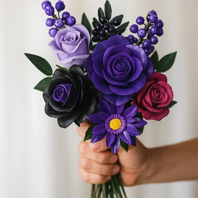 BrickBloom Purple Roses - Korvel