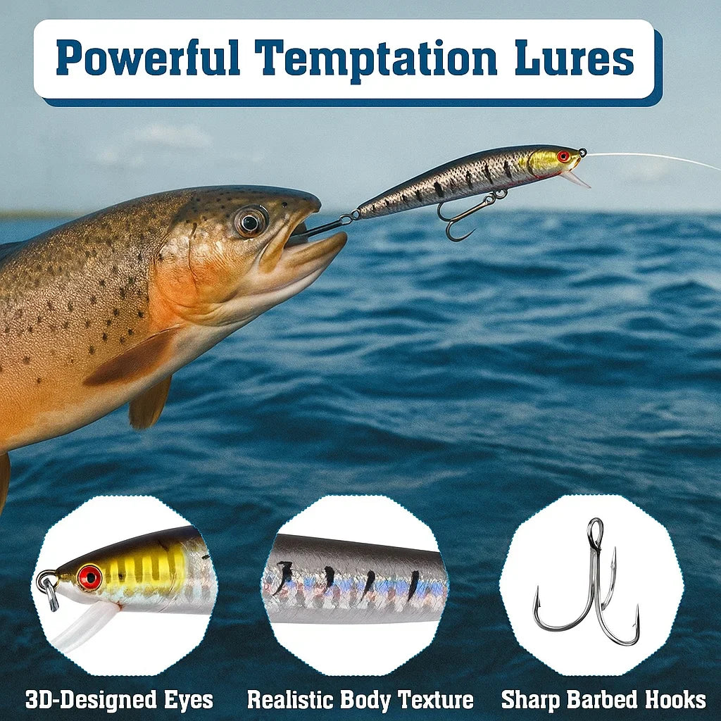 Calendario de Adviento de Pesca - 24 Días de Cebos Emocionantes