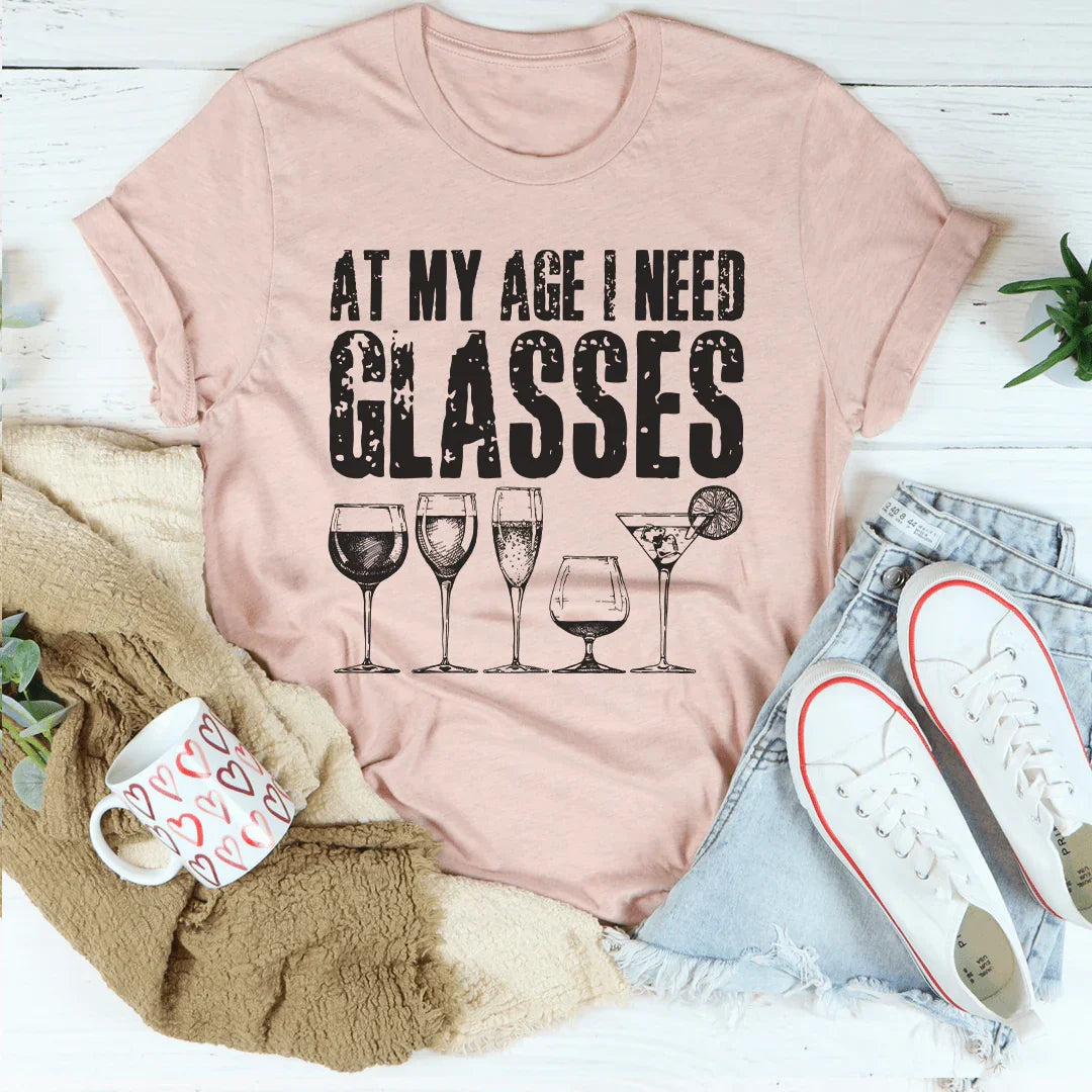 A mi edad necesito gafas