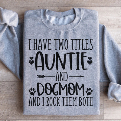 Sudadera de tía y mamá perruna