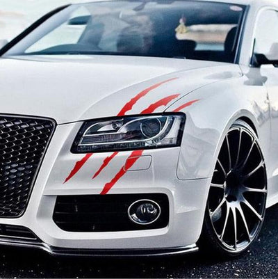 Autocollant de voiture Reflective Monster Claw Scratch Stripe