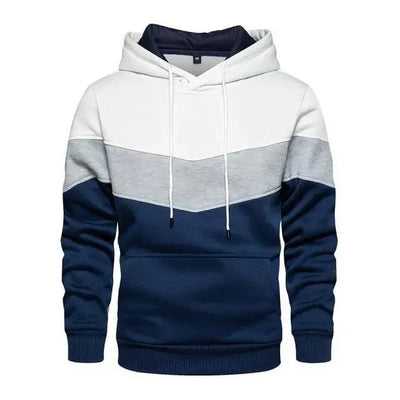 Stylish Autumn Hoodie for Men - Thick Pullover Streetwear - Korvel