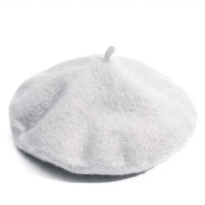 Classic Wool Beret for Women - Timeless Autumn Style