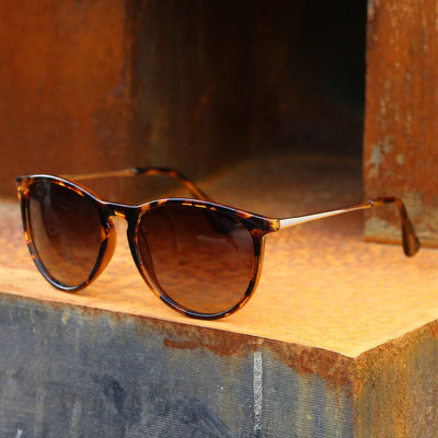 Gafas de sol retro polarizadas de moda