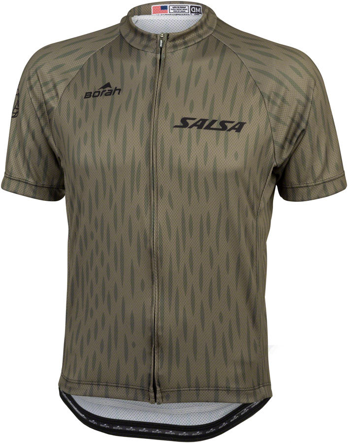 Maillot Hinterland pour homme Salsa - Petit Vert Olive