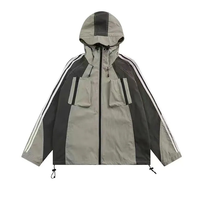 Loose Waterproof Shell Jacket for Women