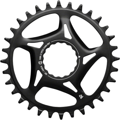 Plato de cadena RaceFace Narrow Wide de montaje directo CINCH - 32t Negro
