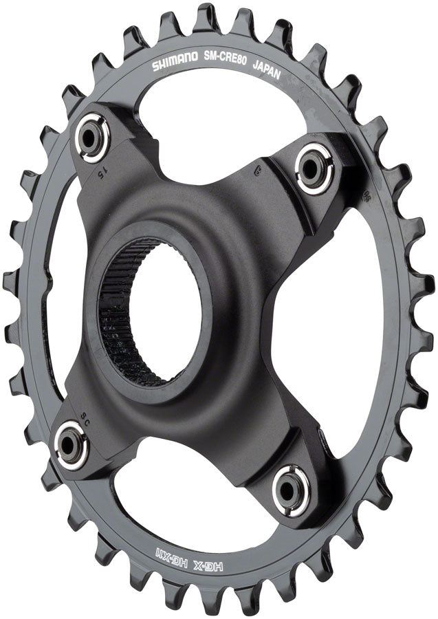 Shimano STEPS SM-CRE80-B Chainring 34t for E-Bikes