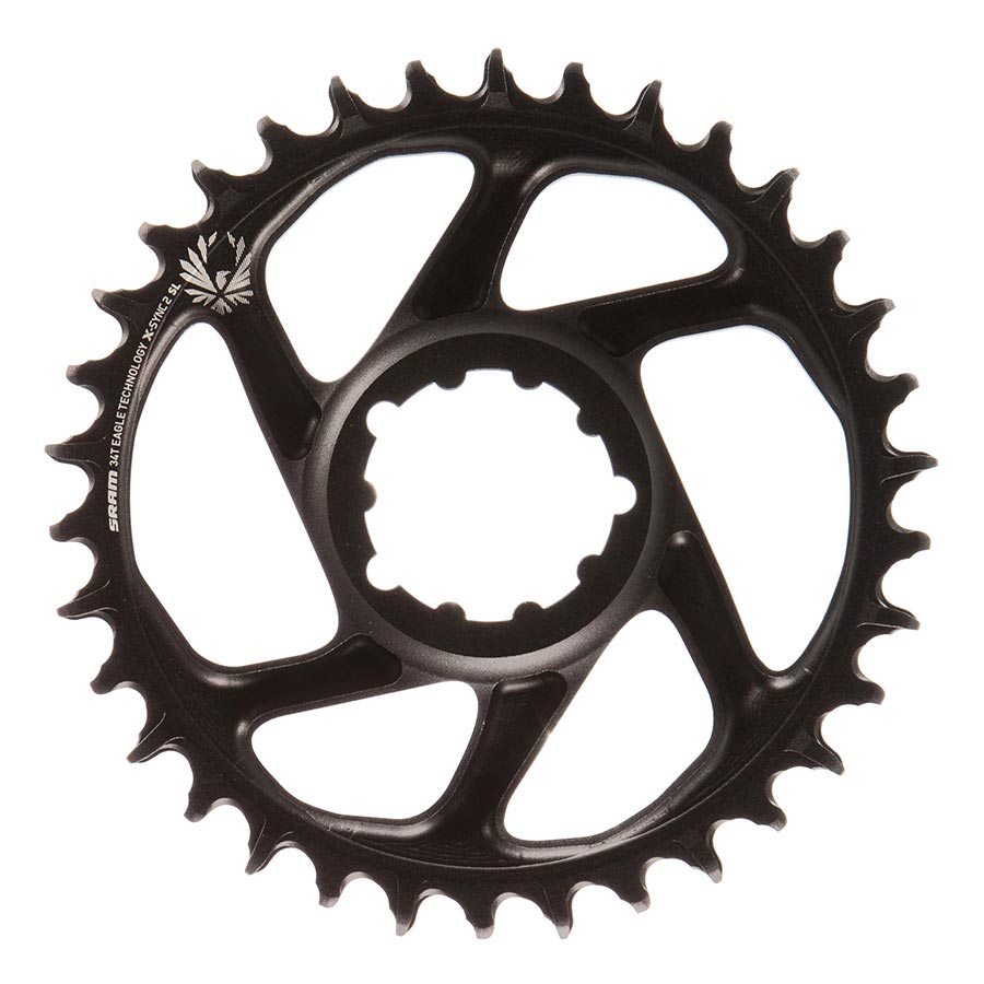 SRAM X-SYNC 2 SL 34T Chainring - Montaje Directo de Aluminio Negro