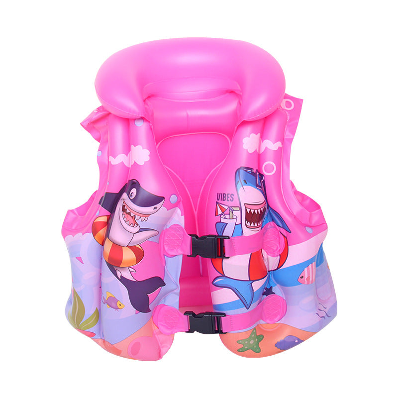 Chaleco Inflable para Niños - Diseño de Tiburón