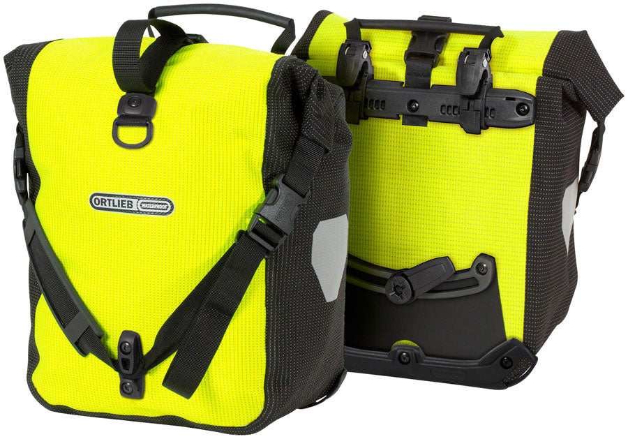 Paniers Ortlieb Sport-Roller Haute Visibilité - Paire de 25L en Jaune