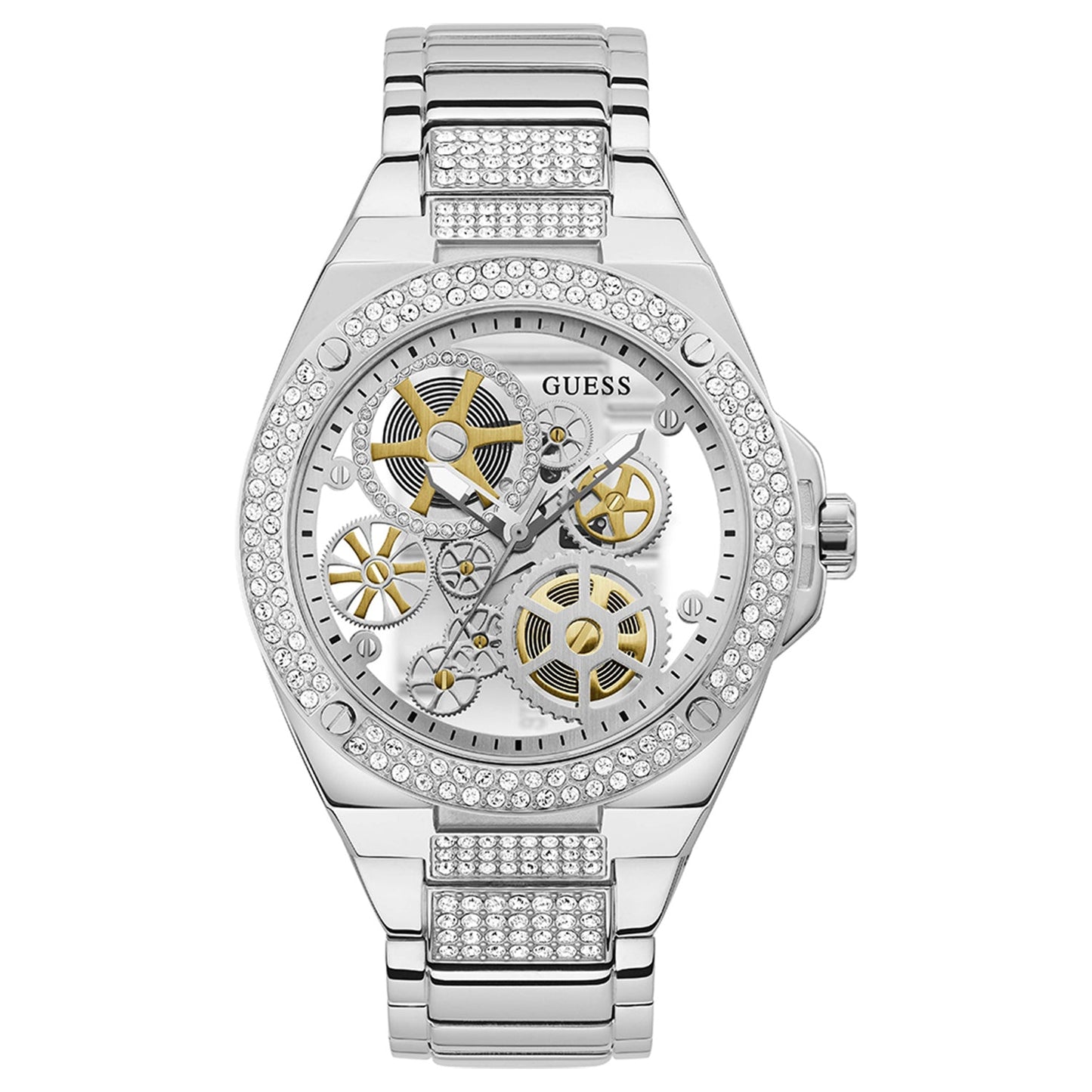 Montre Classique pour Homme Guess - Design en Acier Inoxydable Premium