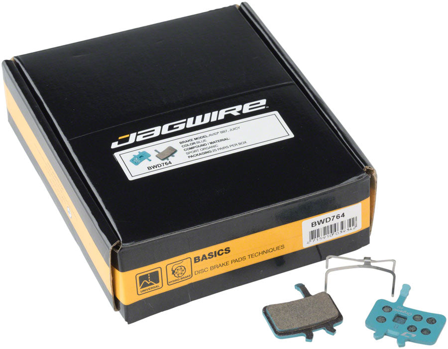 Plaquettes de frein à disque organiques Jagwire Sport - Boîte en vrac de 25