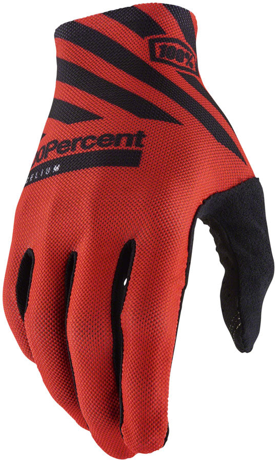 Guantes 100% Celium - Rojo Racer Talla Pequeña