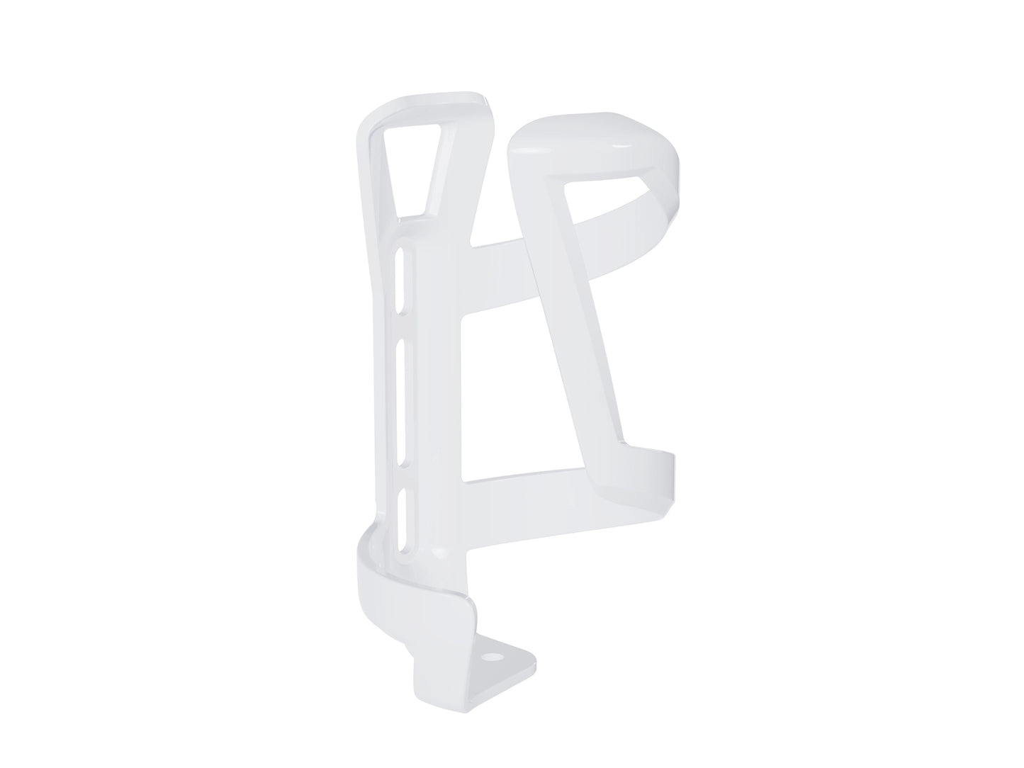 Trek Side Load Gauche Cage en Plastique Recyclé Gloss Blanc