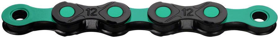 Cadena KMC DLC 12 - 12 Velocidades 126 Enlaces Negro/Celeste