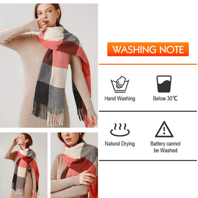 Thermal Multifunctional Electric Heating Scarf for Women