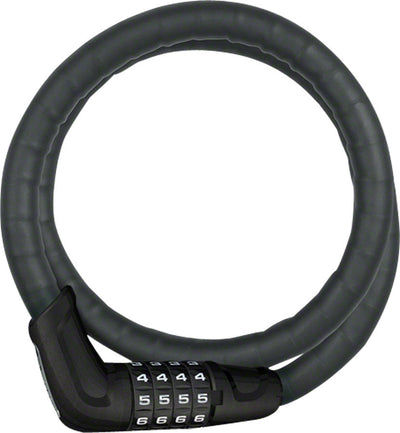 ABUS Tresorflex 6615 Combination Coiled Cable Lock - 120cm x 15mm