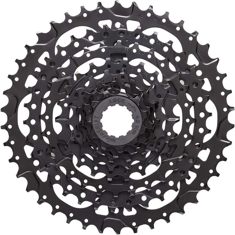microSHIFT H07 Cassette - 7-Speed 12-40t Black Finish